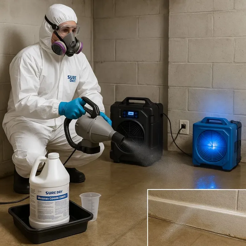 Sanitization and Odor Removal process in Sheldon, IL